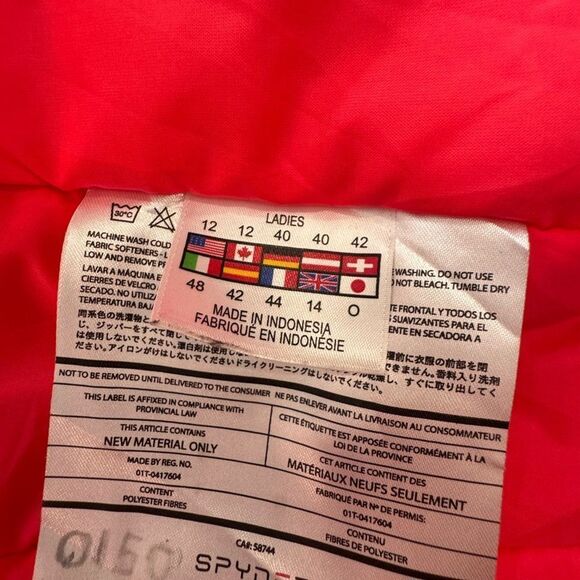 Women's Blue Hooded Jacket - Picture 8 of 8